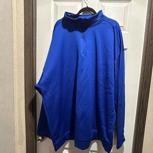 Gildan Royal Blue Quarter-Zip Pullover